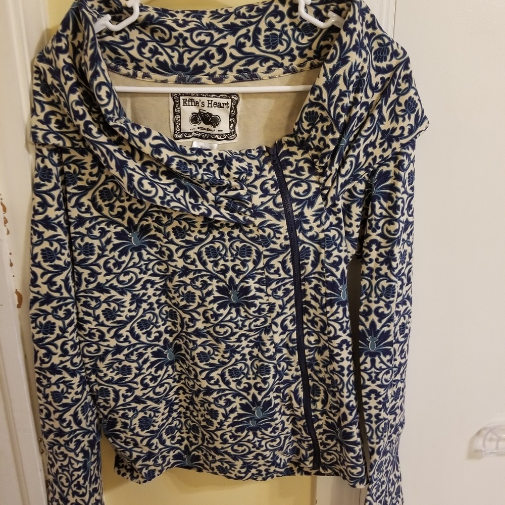 Portrait Collar Effie's Heart Light Weight Jacket